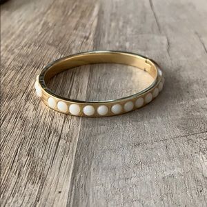 Gold bubble bangle